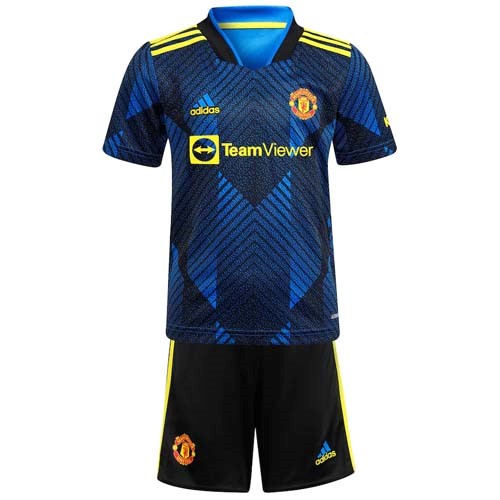 Camiseta Manchester United Tercera equipo Niño 2021-22